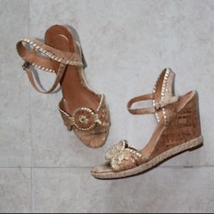 Jack Rogers Clare Wedge Size 6